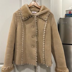 Shearling Coat New With Tags